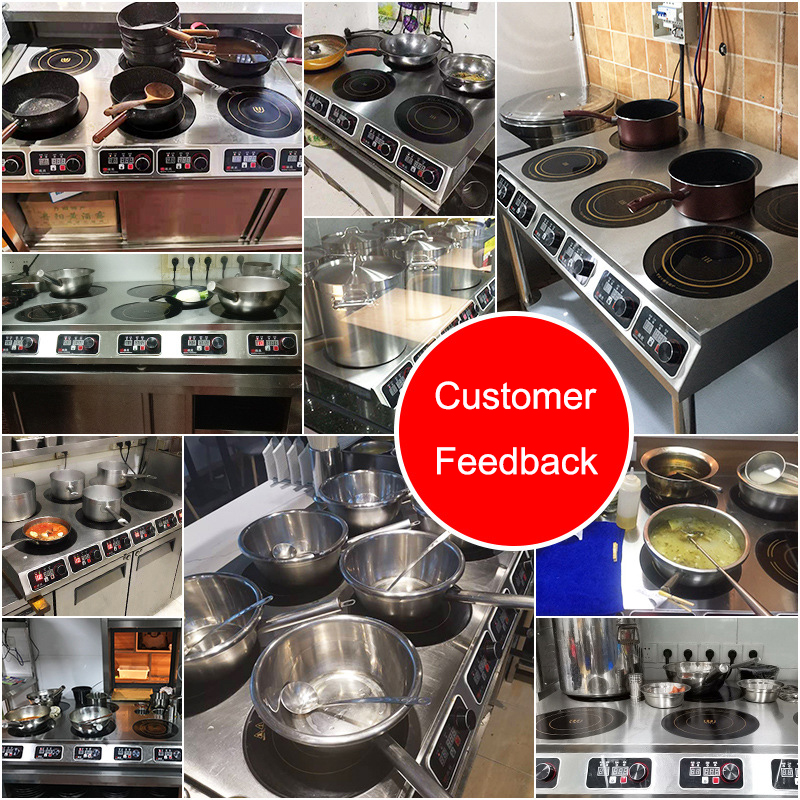 3500W Double Burner Commercial Induction Cooker (Horizontal Layout ...