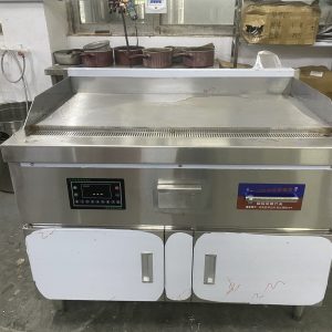 Industrial-Grade 10,000W Induction Griddle with Large Cooking Surface